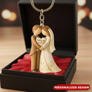 Personalized Gifts For Newlyweds Keychain