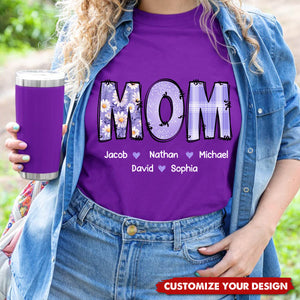 Proud To Be Mama's Child - Family Personalized Custom Unisex T-shirt, Premium T-shirt