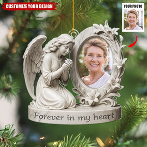 Custom Photo Acrylic Ornament - Personalized Memorial Sympathy Gifts