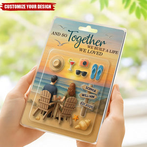 We Built A Life We Loved - Personalized Custom Acrylic Plaque