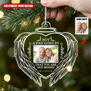 Although You Cannot See Us We Are Always With You - Memorial Personalized Ornament