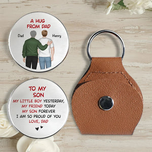 Forever Proud Of You - Personalized Custom Pocket Hug