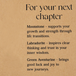 Personalized Crystal keychain for Next Chapter, Gift for Life Transitions, New Job, Graduation