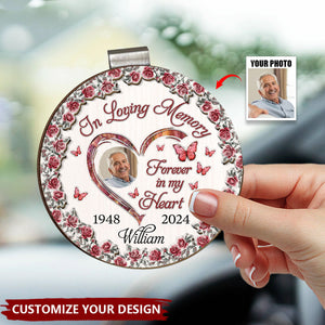 Always Miss You - Personalized Custom Car Visor Clip