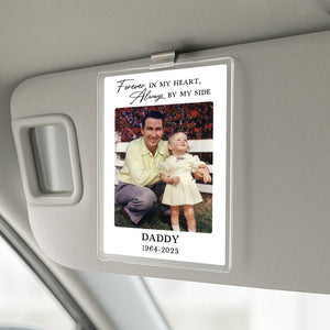 Personalized Memorial Photo Car Visor Clip