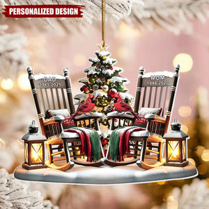 Christmas In Heaven - Personalized Acrylic Ornament