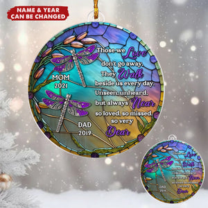 Unseen Unheard But Always Near - Personalized Custom Car Ornament