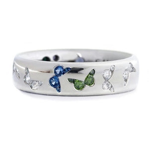 Butterfly Memorial Fidget Ring