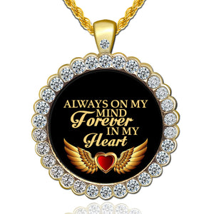 Personalized Name Necklace With Memorial Quotes