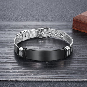 Personalized In Loving Memory Engraved Bracelet