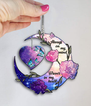 BUTTERFLY MEMORIAL CAR HANGING ORNAMENT