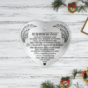 My Husband My Angel Ornament