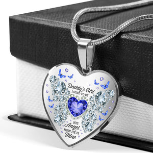 Daddy's Girl - I Used To Be Heart Necklace