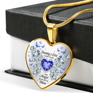Daddy's Girl - I Used To Be Heart Necklace
