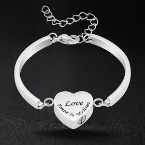 Forever In My Heart Urn Bracelet for Ashes