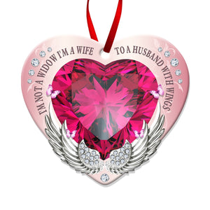I'm A Wife To A Husband With Wings Ornament