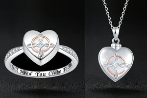 Cremation Jewelry Urns Ring for Ashes