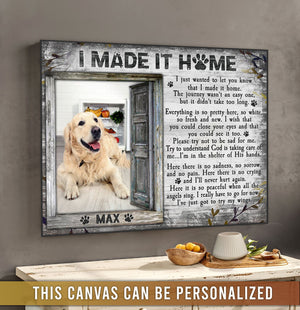Personalized In Loving Memory Ideas For Loss of Pet Horizontal Poster