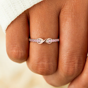 Mother & Daughter Forever Linked Together Ring