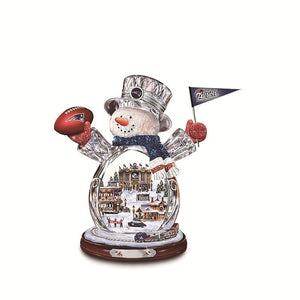 Snowman Merry Christmas Sticker