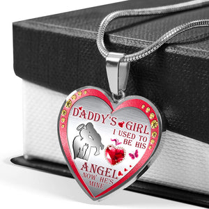 Daddy's Girl - I Used To Be His Angel Necklace