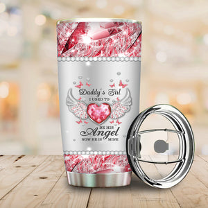 Daddy's Girl I Used To Be His Angel Tumbler