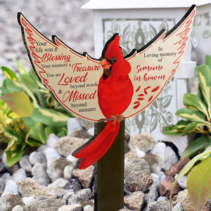 Missed Beyond Measure Acrylic Plaque Stake