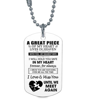 My Dearest Wife Necklace