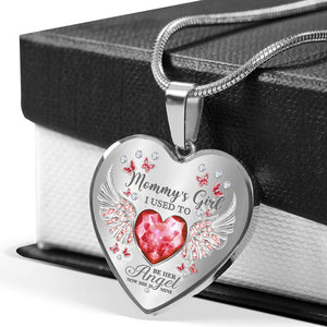 Mommy's Girl Heart Necklace
