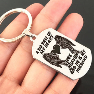 MY HUSBAND IN HEAVEN - KEY CHAIN