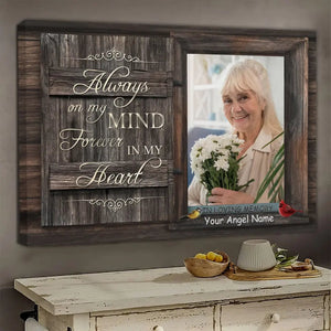 Personalized In Loving Memory Poster, Memorial Gift For Loss Of Loved One