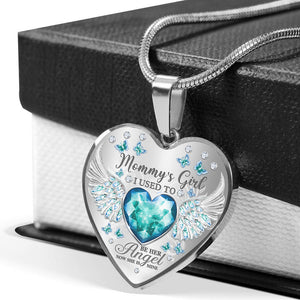 Mommy's Girl Heart Necklace