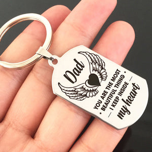 DAD - MY HEART - KEY CHAIN