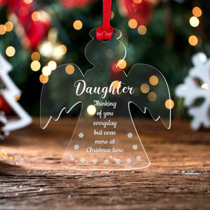 In Memory Gift Xmas Tree Decoration Ornament