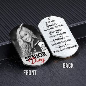 You’re Braver Than You Believe Senior Keychain 2022 Graduation Keychain