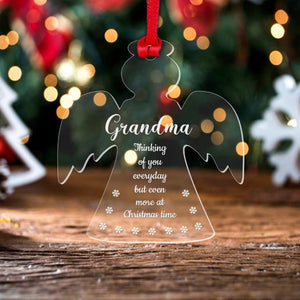 In Memory Gift Xmas Tree Decoration Ornament