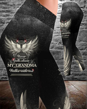 Never Walk Alone Print Legging