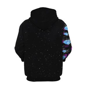 Butterfly Never Walk Alone My Love Walks With Me Personalized All Over Print Hoodie