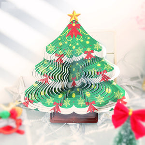 🎅Christmas Hot Sale--3D Christmas Tree Wind Spinner