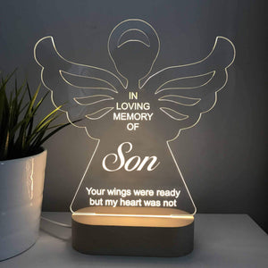 LED GUARDIAN ANGEL LIGHT - MEMORIAL GIFT