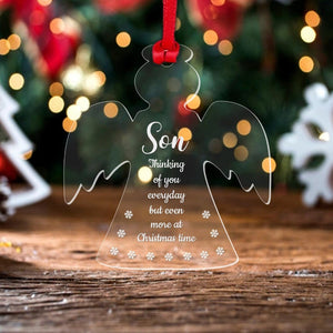 In Memory Gift Xmas Tree Decoration Ornament