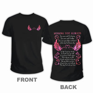 Missing You Always Personalized T-shirt