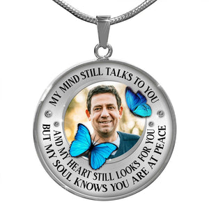 You Are At Peace Customize Photo Necklace