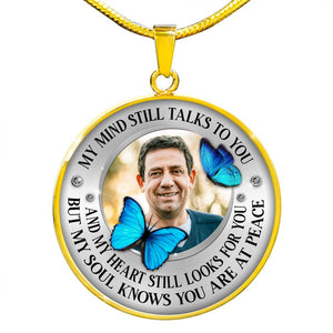 You Are At Peace Customize Photo Necklace