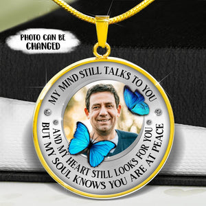 You Are At Peace Customize Photo Necklace