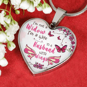 I'm Not A Widow Necklace