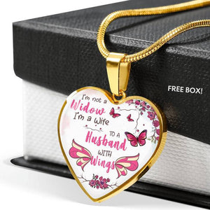 I'm Not A Widow Necklace