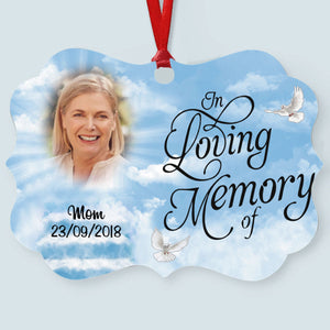 In Loving Memory Personalized Ornament Memorial Gift