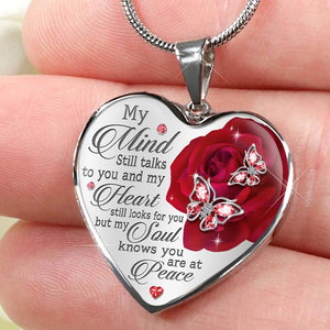 My Mind Still Talks To You Necklace