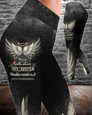 Never Walk Alone Print Legging